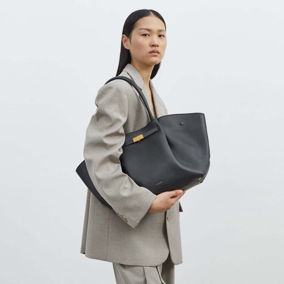 DeMellier New York Bag - Small Grain Black | Garmentory