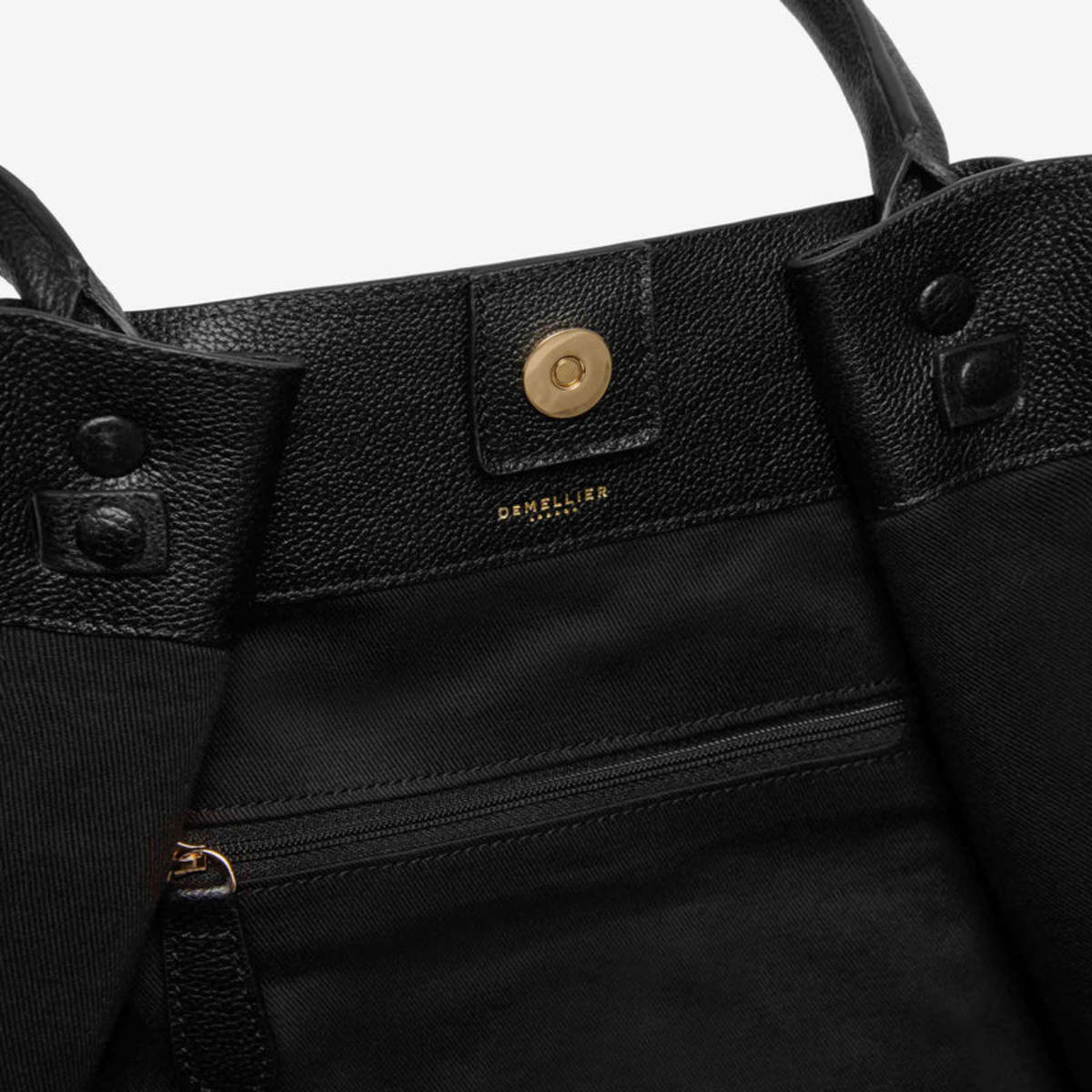 DeMellier New York Bag - Small Grain Black | Garmentory
