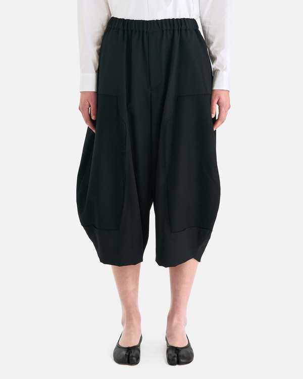 Comme Des Garçons Wool Balloon Pants - Black | Garmentory
