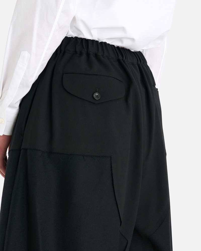 Comme Des Garçons Wool Balloon Pants - Black | Garmentory