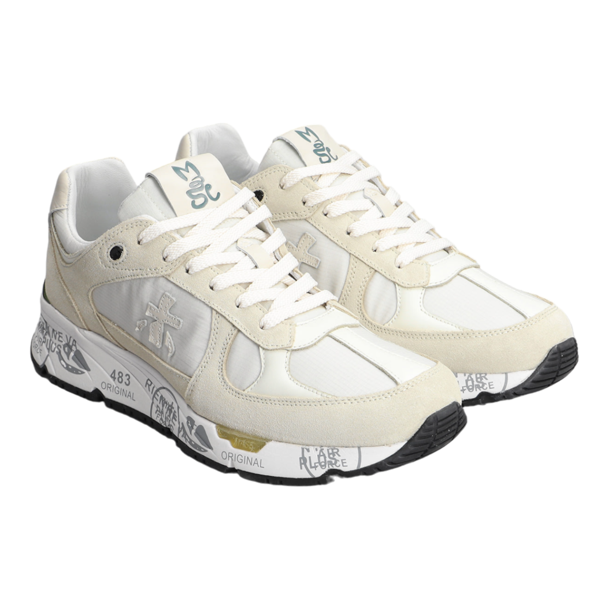 Premiata Mase Sneakers - Neutral/Beige | Garmentory