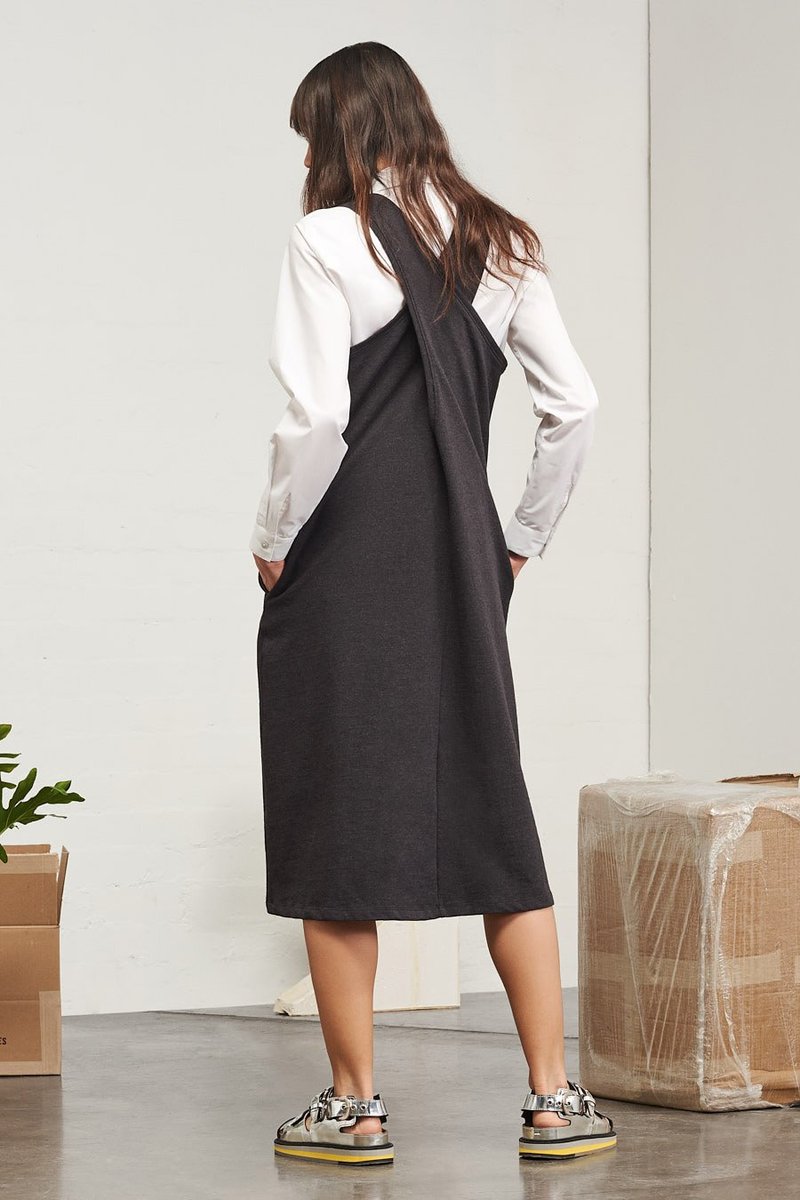 Kowtow Building Block Twist Back Dress Kowtow Building Block Twist Back Dress