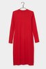 Kowtow Building Block Ladder Rib Long Sleeve Dress - Thumbnail 5