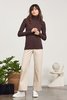 Kowtow Building Block Ladder Rib High Neck Top - Thumbnail 1