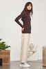 Kowtow Building Block Ladder Rib High Neck Top - Thumbnail 2