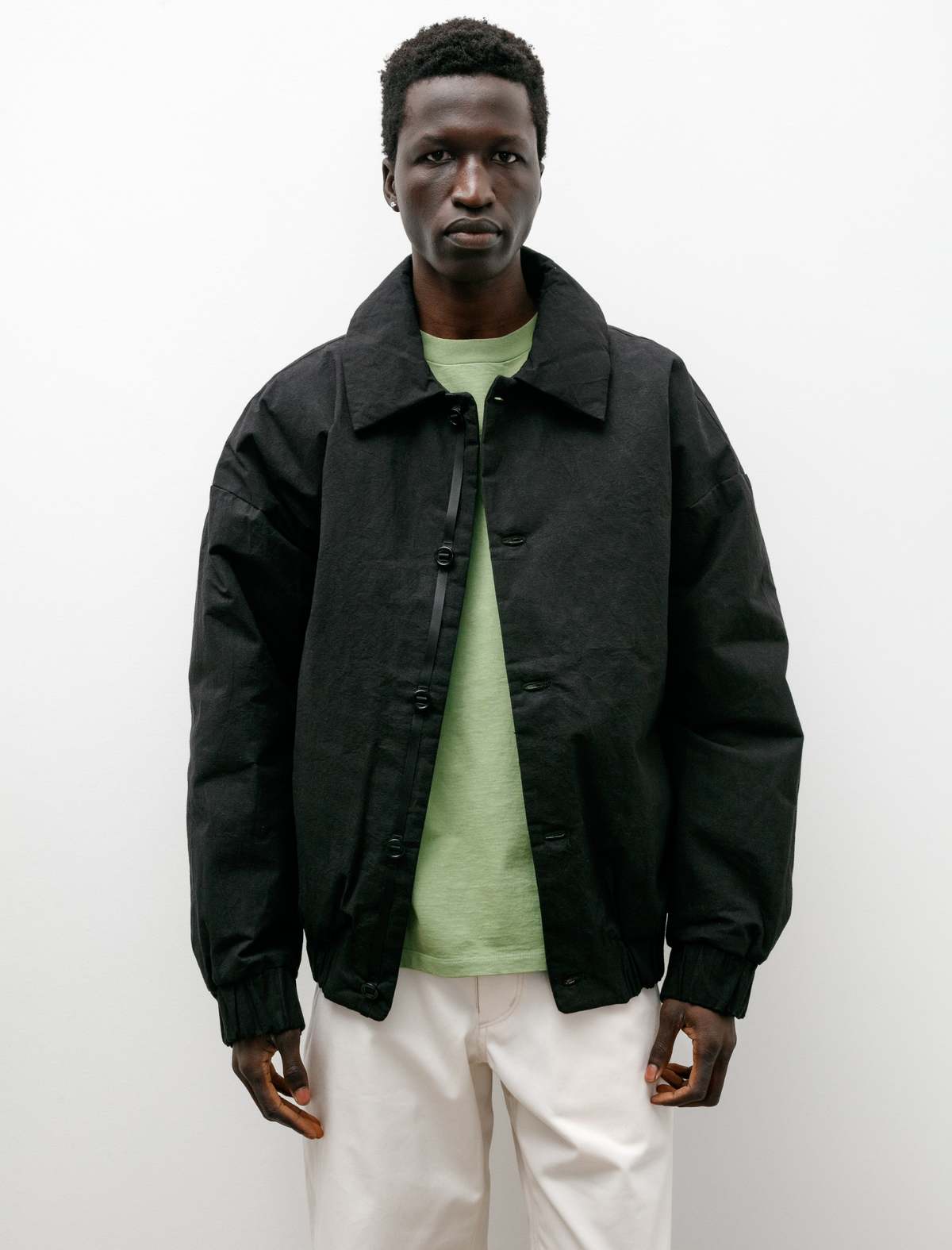 MAN-TLE R0 Down-3 - Black Wax | Garmentory