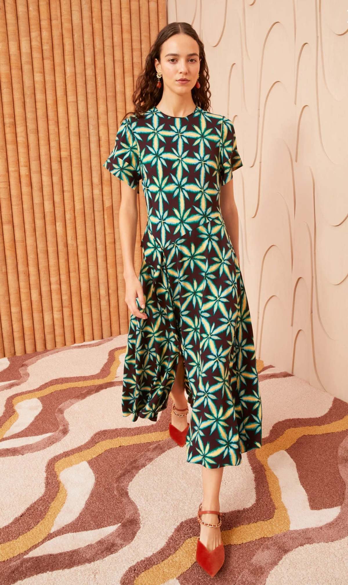 Ulla Johnson Cassia Dress - Olivinite | Garmentory