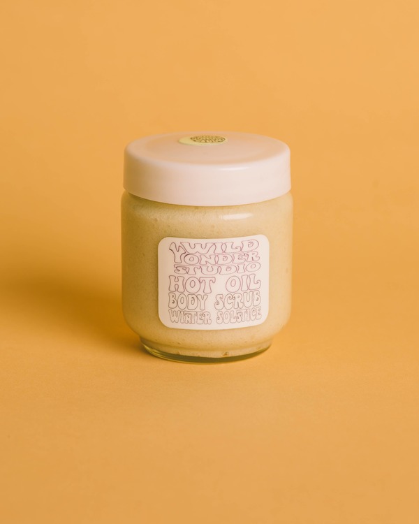 Wild Yonder Botanicals Winter Solstice, Hot Oil Body Scrub Garmentory