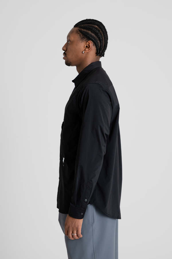 CAYL Stretch Nylon Hiker Shirt - Black | Garmentory