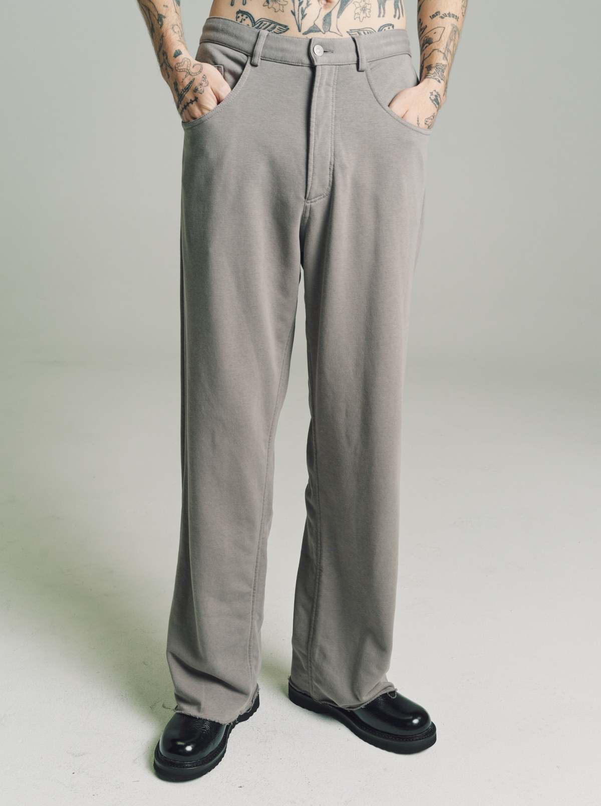 【MAISON MINED】23FW★ STRING POCKET SWEAT PANTS Magg Shop Men's Fleece Lined Jogger Draw String Sweat Pants