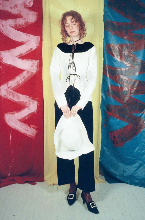 ATLAS CARDIGAN IN TUXEDO 