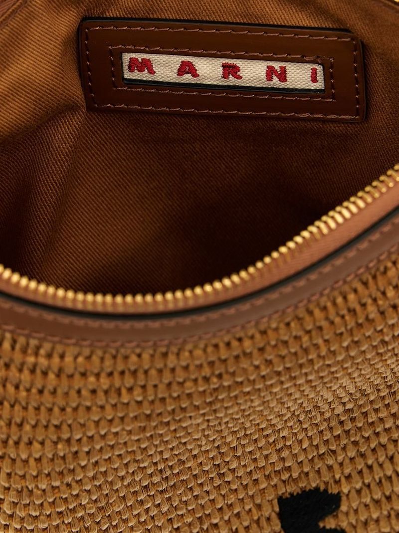 【国内即発】MARNI MARCELサマーバッグ SOLD OUT：MARNI【マルニ】ブラウン ロープハンドル付きMARCEL