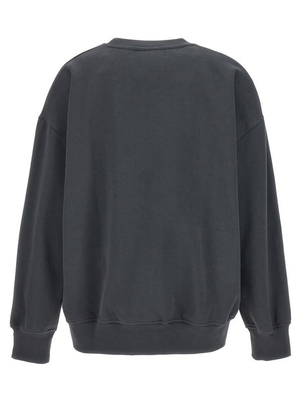 GANNIガニー　Have A Nice Day スウェットシャツ GANNI Oversized jacquard-knit wool-blend sweater | NET-A-PORTER