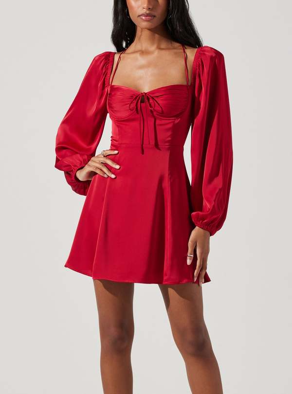 strapless open back dress Vera Two Way Mini Dress main image 0