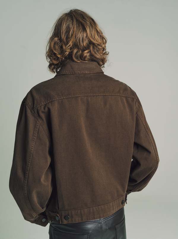 Lemaire Boxy Trucker Jacket - Espresso | Garmentory