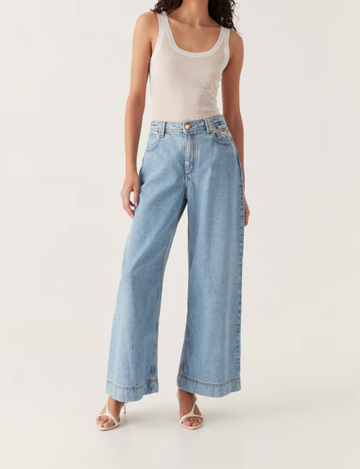 Aj Florence Denim Belted Jean main image 1