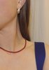 Ettori Mina Necklace - Red Algae - Thumbnail 3