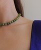 Ettori Peta Beads Necklace - Emerald Green - Thumbnail 3