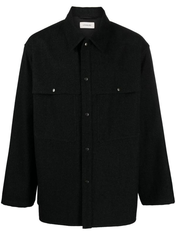 LEMAIRE STORM FLAP OVERSHIRT | Garmentory