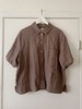 Deiji Studios Linen Pocket Shirt - Clove - Thumbnail 1