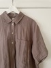 Deiji Studios Linen Pocket Shirt - Clove - Thumbnail 3