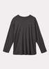 Kids Caramel OVERSIZE LONG SLEEVE T-SHIRT - CHARCOAL - Thumbnail 1