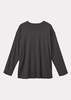 Kids Caramel OVERSIZE LONG SLEEVE T-SHIRT - CHARCOAL - Thumbnail 2