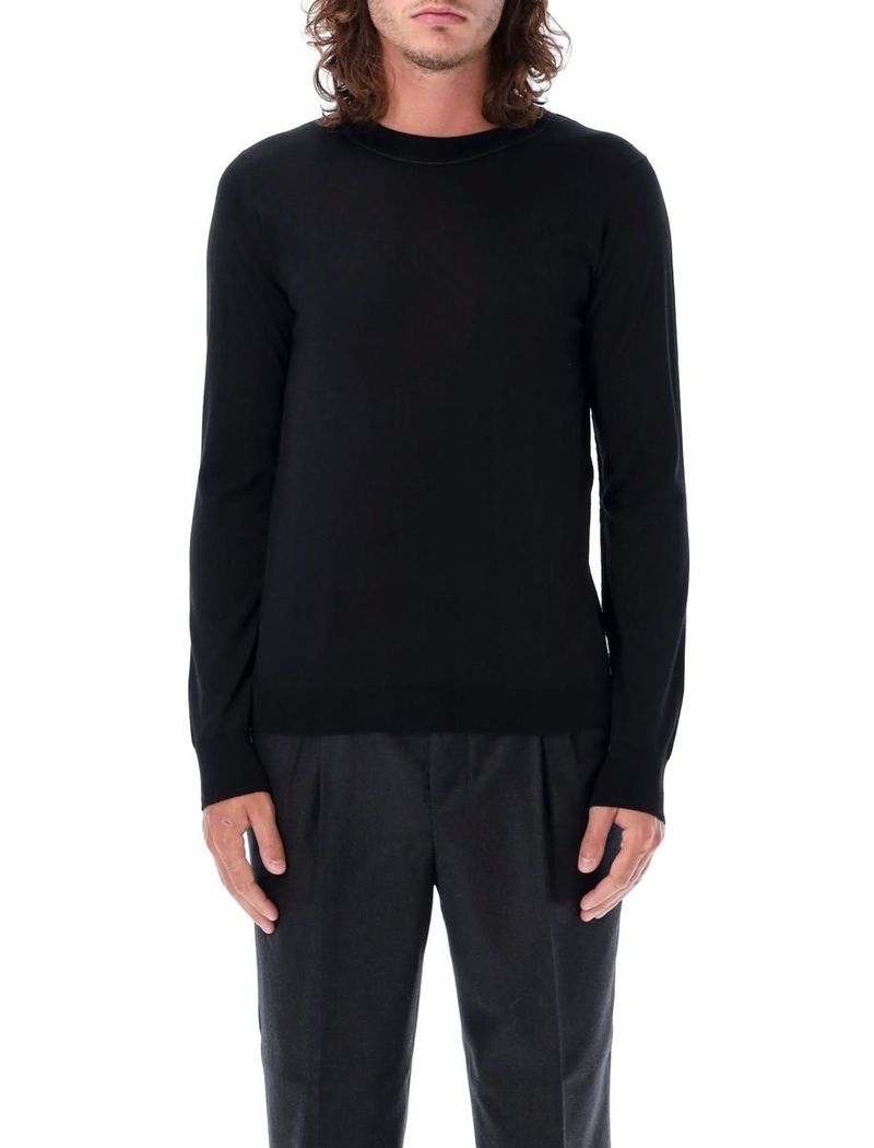 Maison Margiela Work-In-Progress Sweater - Black | Garmentory