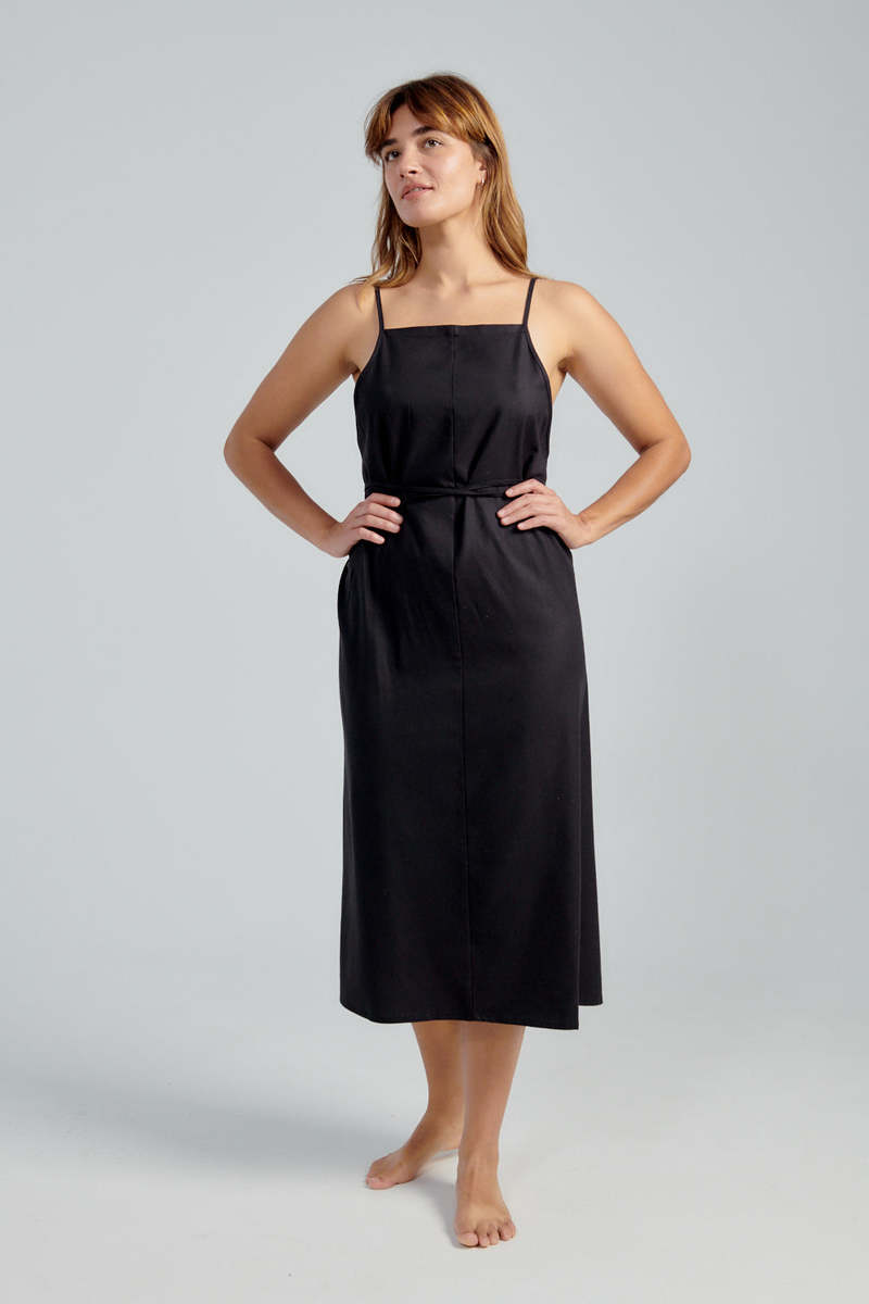 Baserange Yumi Apron Dress | Garmentory
