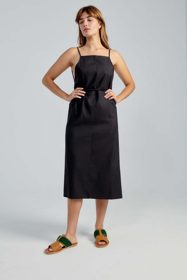 Baserange Yumi Apron Dress | Garmentory