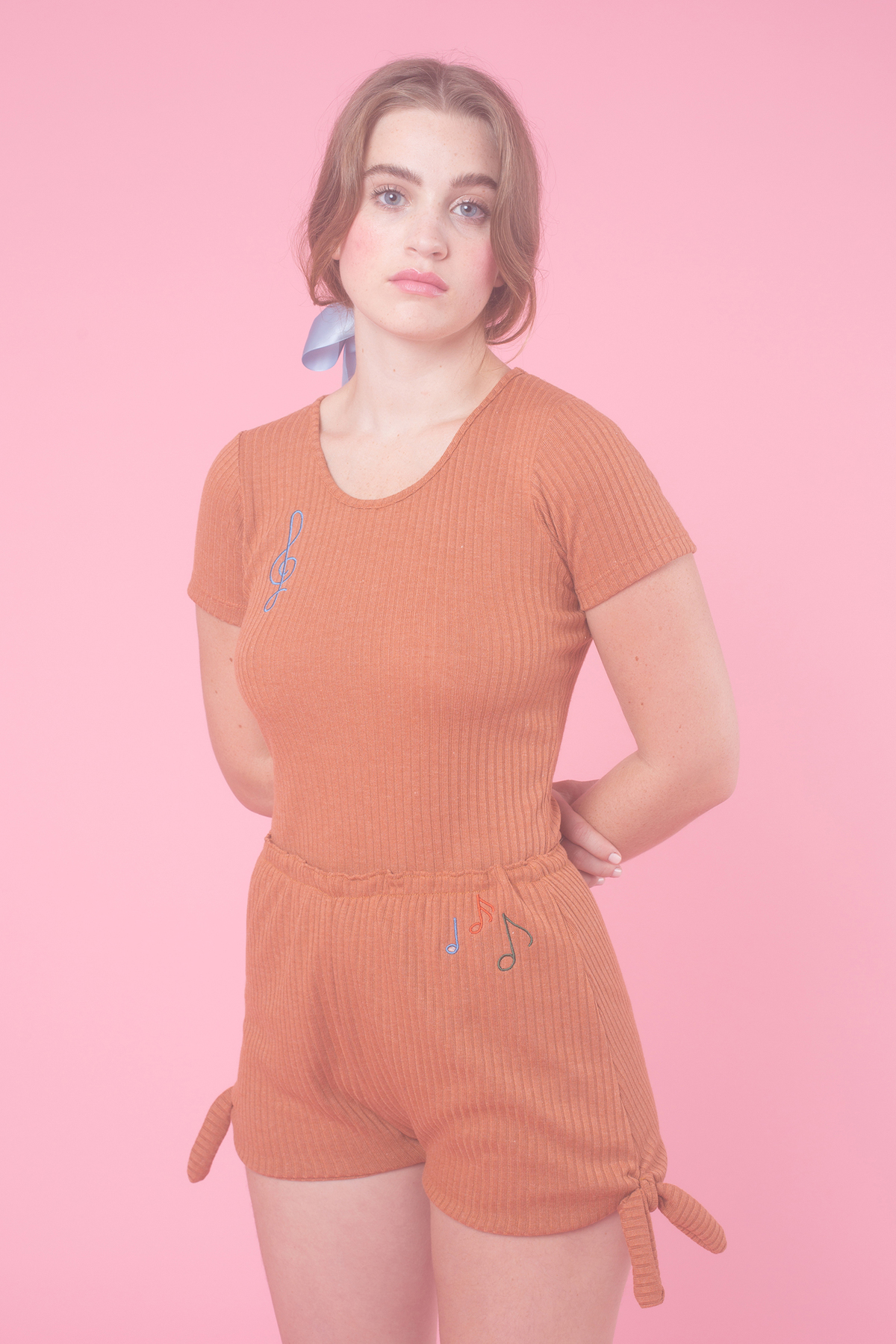 Samantha Pleet Chord Shorts - Image 3 of 4