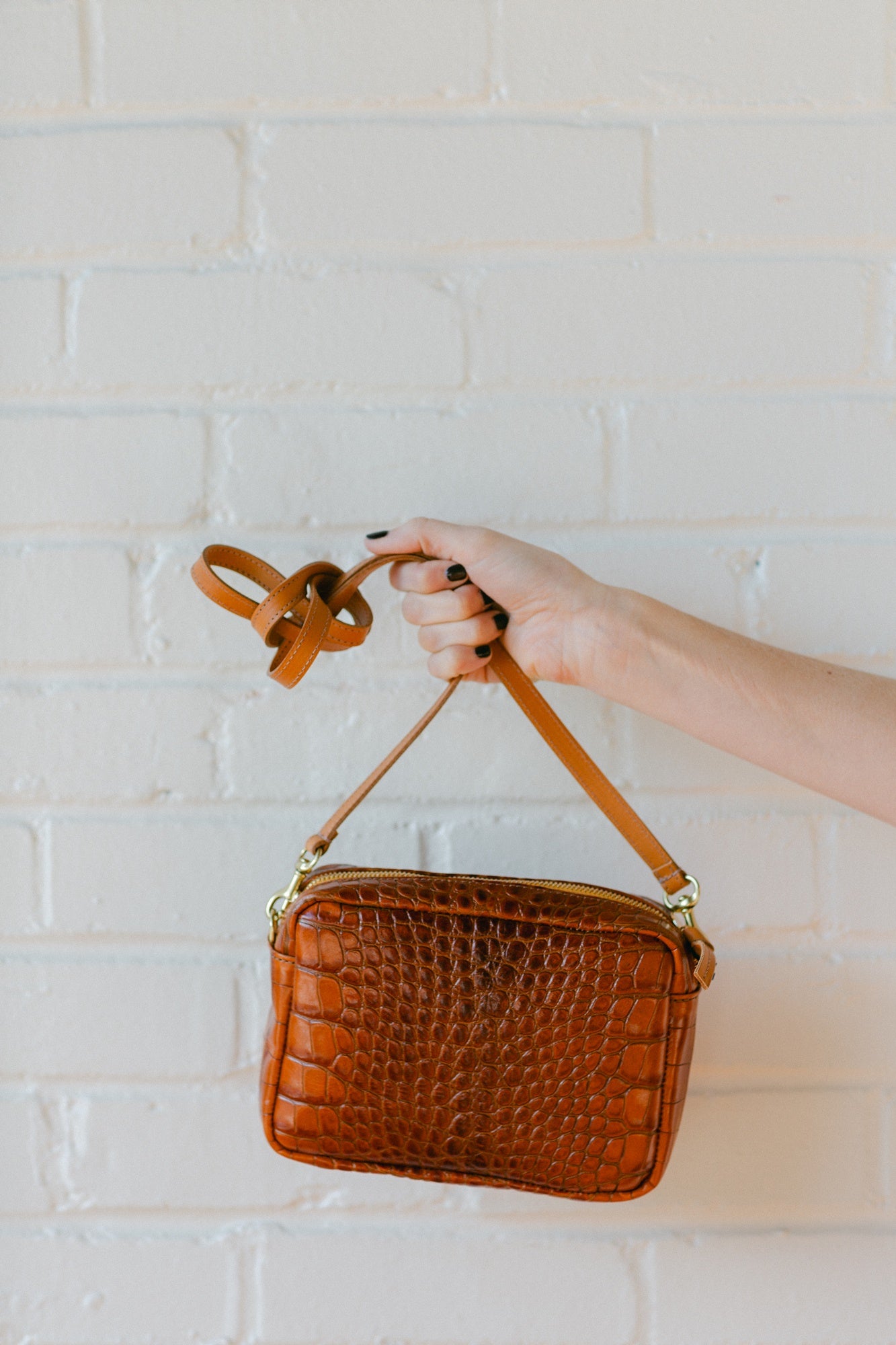 Clare V. Midi Sac - Cuoio Autumn | Garmentory
