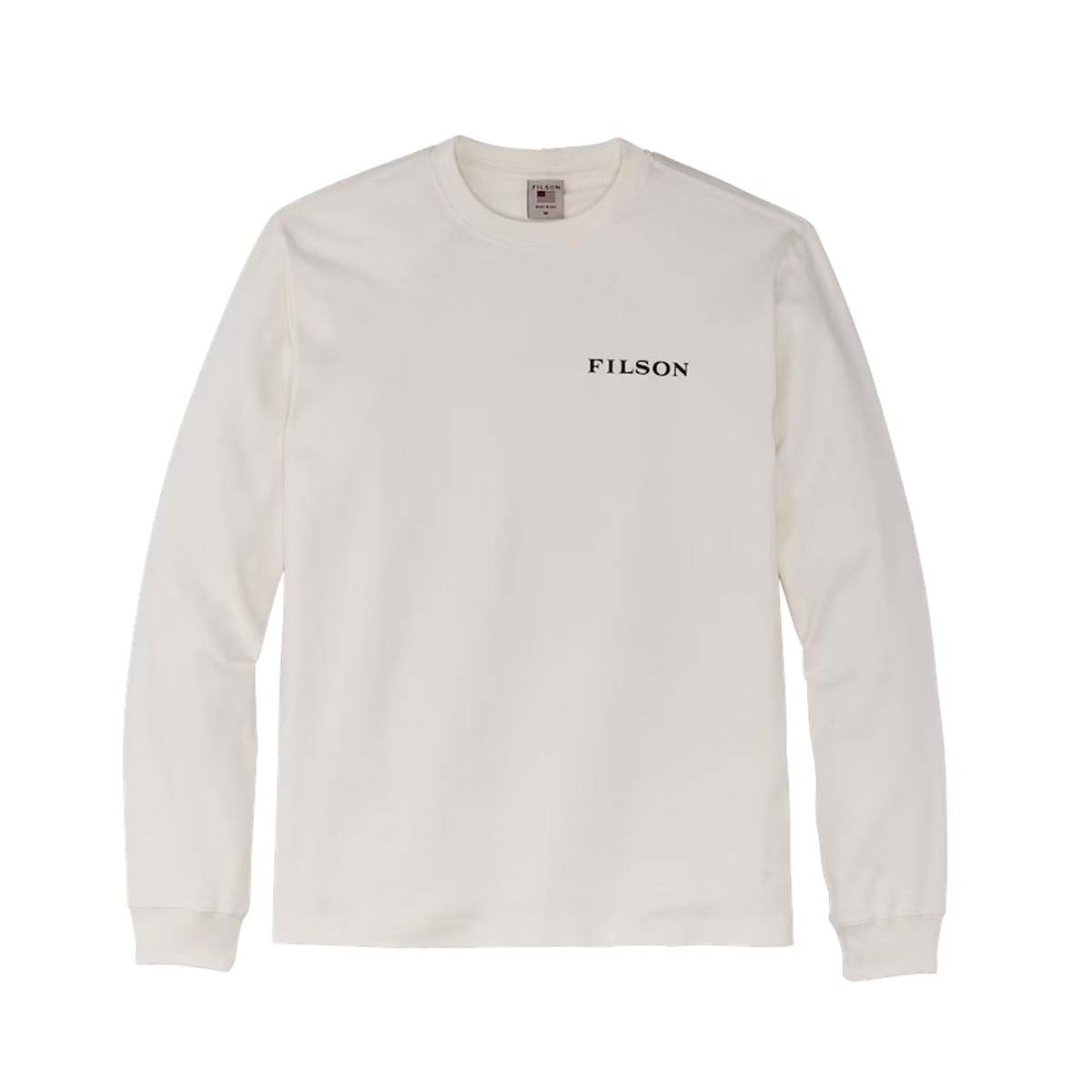 Filson L/S Pioneer Graphic Tee - Off White | Garmentory
