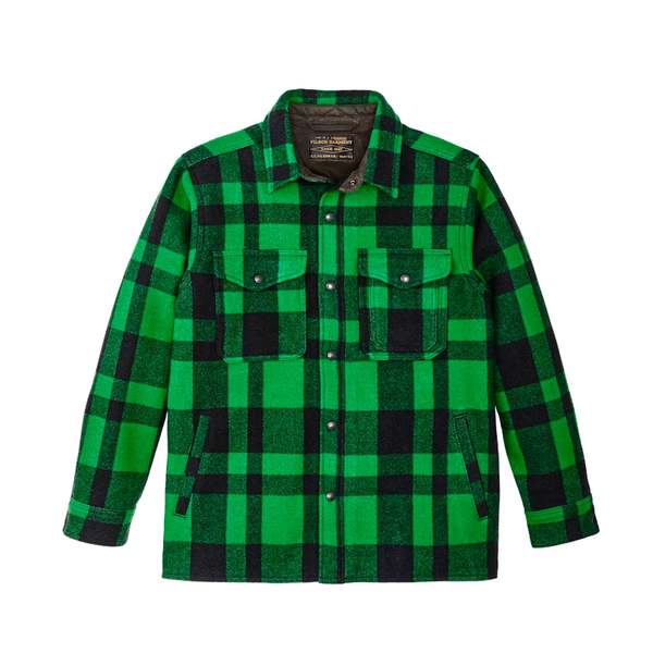 Filson Lined Mackinaw Jac-Shirt - Acid Green | Garmentory