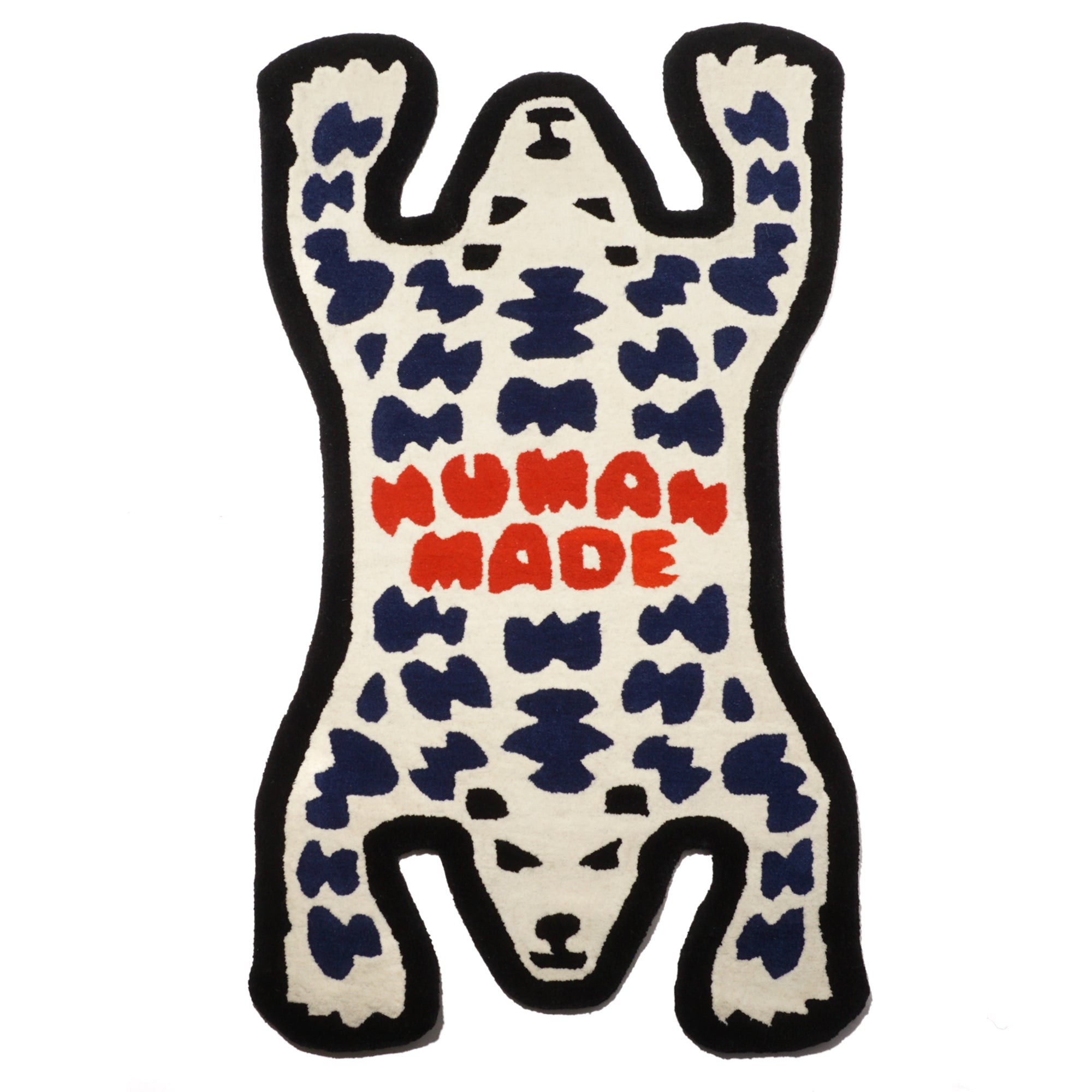 Human Made POLAR BEAR RUG - WHITE | Garmentory