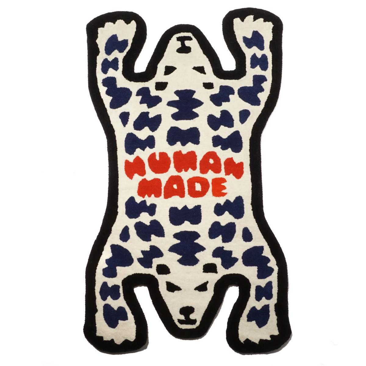 Human Made POLAR BEAR RUG - WHITE | Garmentory