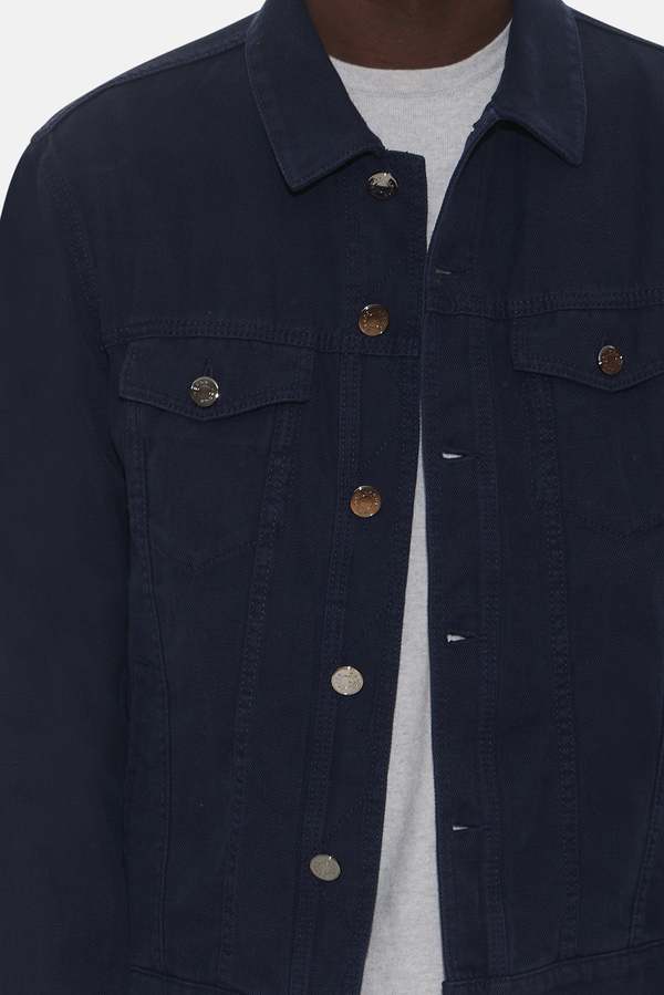 Jacob Cohen Trucker Jacket - Navy | Garmentory