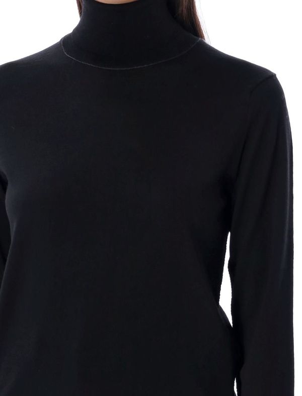 Maison Margiela Work-In-Progress High-Neck Sweater - Black