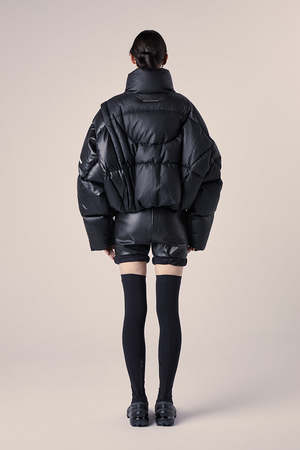 MM6 Maison Margiela x Chen Peng Cropped Puffer Jacket | Garmentory