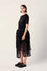 Silk Skirt - Black - Thumbnail 2