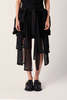 Silk Skirt - Black - Thumbnail 4