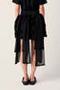 Silk Skirt - Black - Thumbnail 6