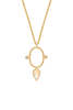 Abïs Little Solal Necklace - Opal - Thumbnail 1