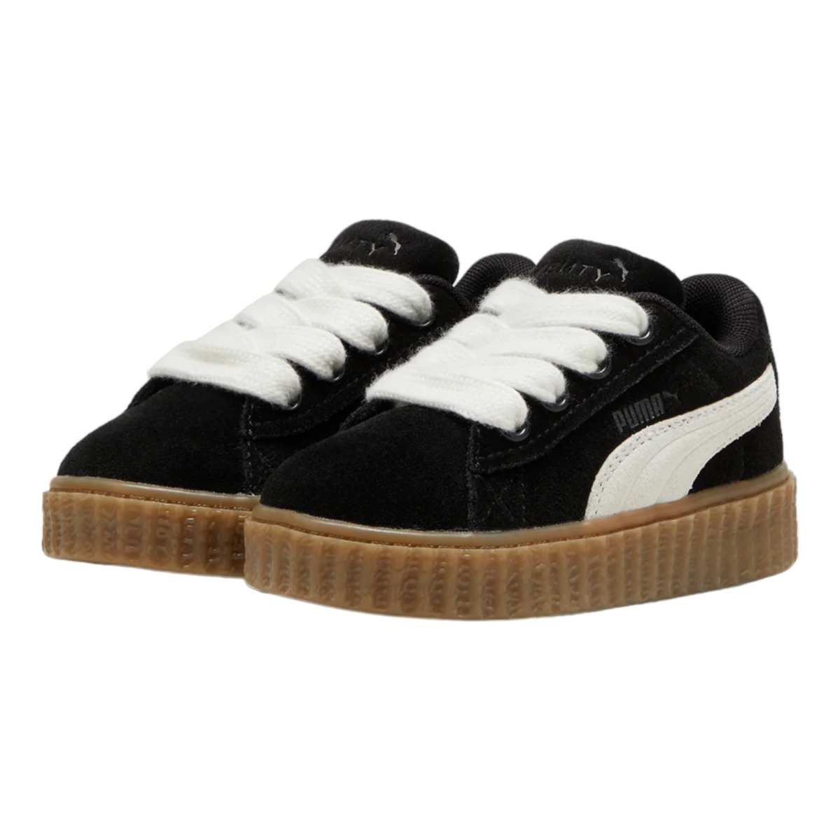 Puma Creeper Phatty Infant Sneakers Black/White Garmentory