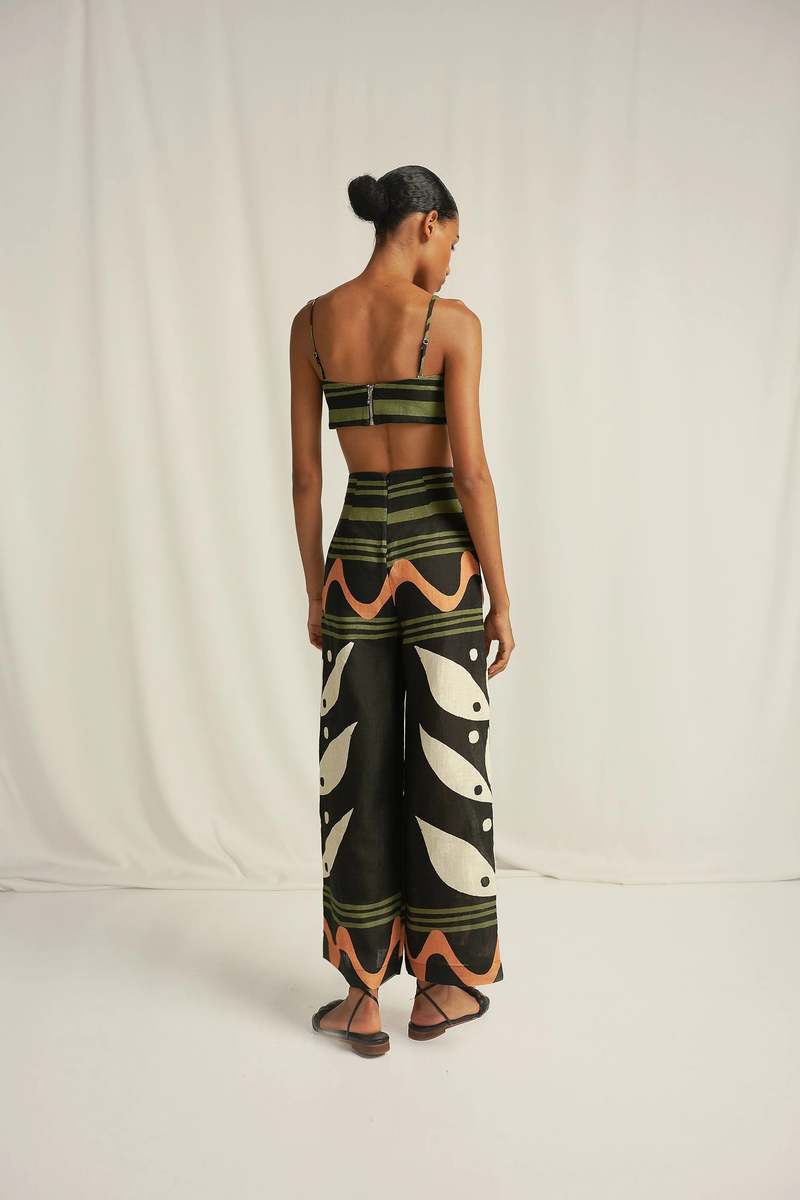 CALA DE LA CRUZ Toya Pants - Lotus