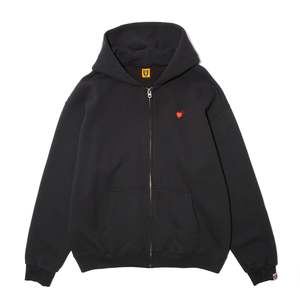 Human Made Zip-up Hoodie - Black | Garmentory