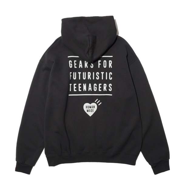 Human Made Zip-up Hoodie - Black | Garmentory