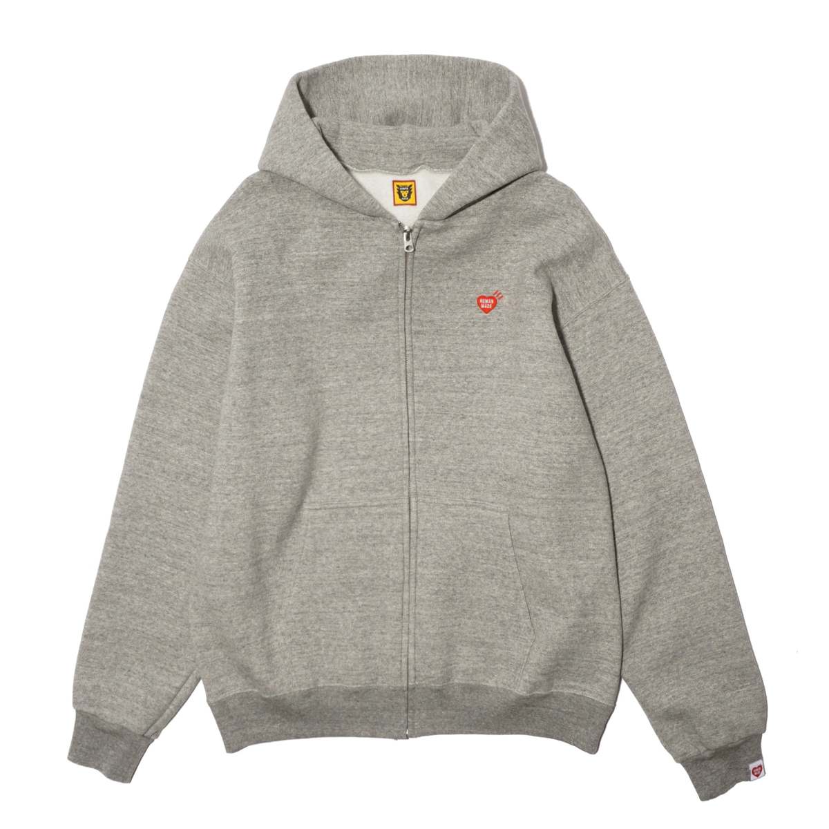 Human Made Zip-up Hoodie - Gray | Garmentory