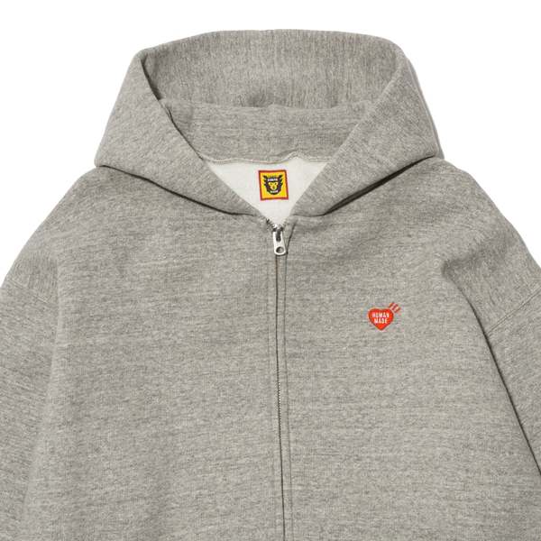 Human Made Zip-up Hoodie - Gray | Garmentory