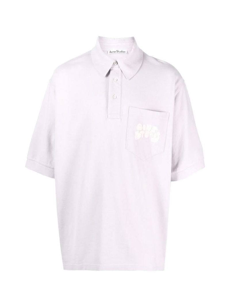 ACNE STUDIOS Bubble Logo Polo